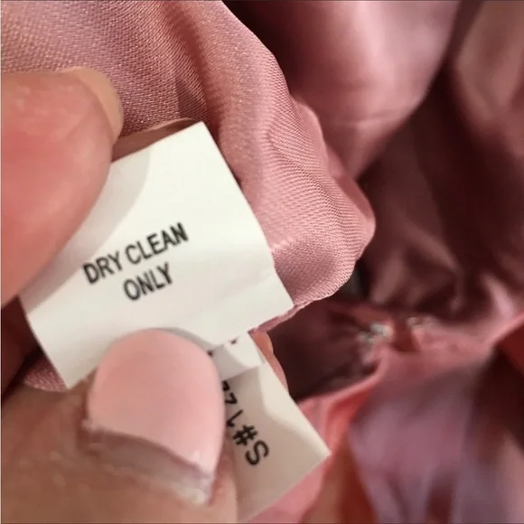 Kay Unger New York pleated a line dress coral size 4 - Picture 4 of 7